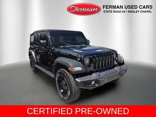 Black Clearcoat 2021 Jeep Wrangler Unlimited Sport