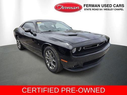 Pitch Black Clearcoat 2017 Dodge Challenger GT