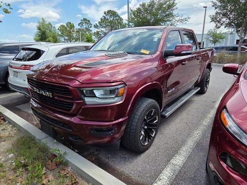 Delmonico Red Pearlcoat 2019 RAM 1500 Laramie