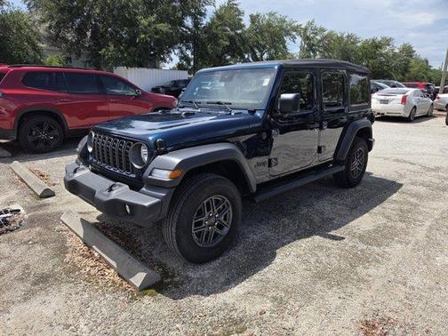 Fathom Blue Pearlcoat 2025 Jeep Wrangler Sport