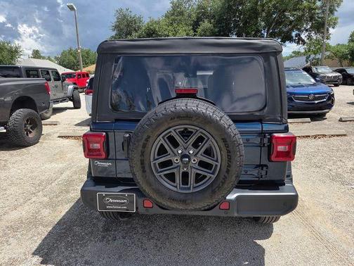 Fathom Blue Pearlcoat 2025 Jeep Wrangler Sport