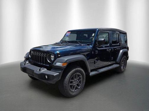 Fathom Blue Pearlcoat 2025 Jeep Wrangler Sport