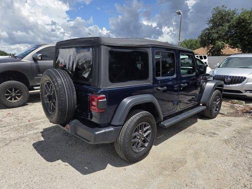 Fathom Blue Pearlcoat 2025 Jeep Wrangler Sport