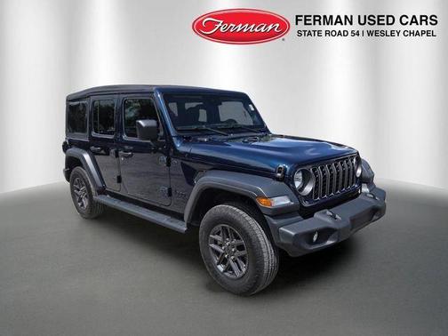Fathom Blue Pearlcoat 2025 Jeep Wrangler Sport