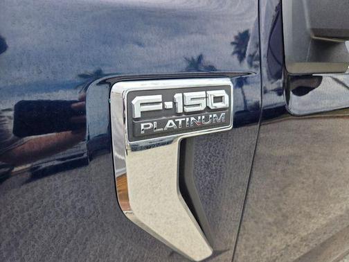 Blue Metallic 2022 Ford F-150 Platinum