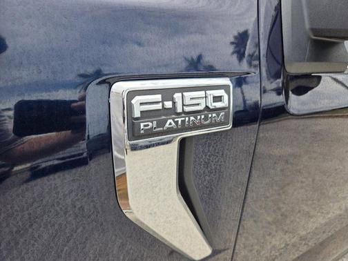 Blue Metallic 2022 Ford F-150 Platinum