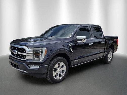 Blue Metallic 2022 Ford F-150 Platinum