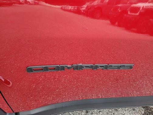 Red 2026 Jeep Compass Latitude