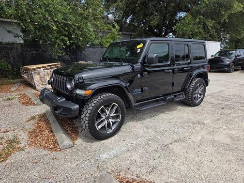 Black Clearcoat 2024 Jeep Wrangler 4xe Sport