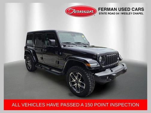 Black Clearcoat 2024 Jeep Wrangler 4xe Sport