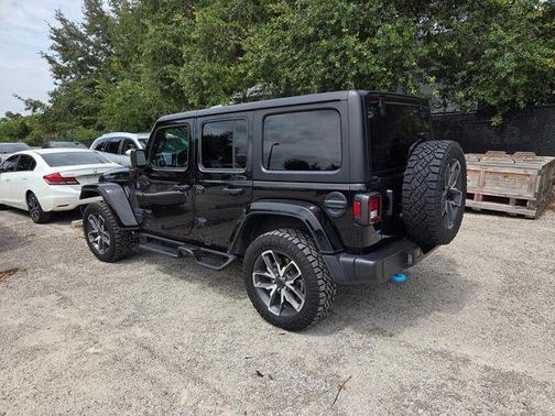 Black Clearcoat 2024 Jeep Wrangler 4xe Sport