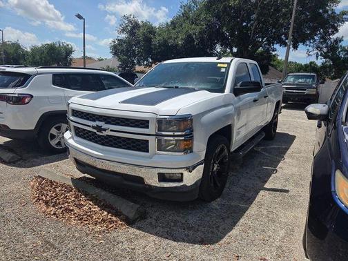 Summit White 2015 Chevrolet Silverado 1500 LT
