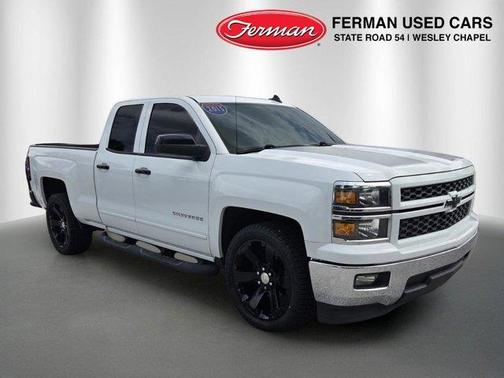Summit White 2015 Chevrolet Silverado 1500 LT