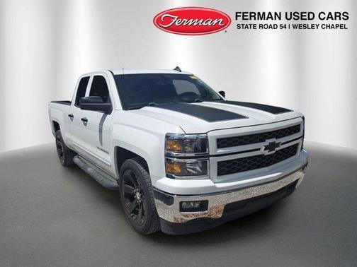 Summit White 2015 Chevrolet Silverado 1500 LT
