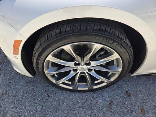 Crystal White Tri-Coat 2023 Cadillac CT5 Sport AWD