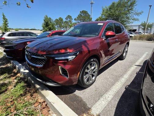 Cinnabar Metallic 2023 Buick Envision Avenir