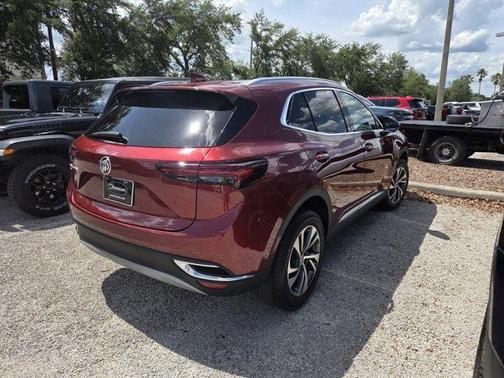 Cinnabar Metallic 2023 Buick Envision Essence