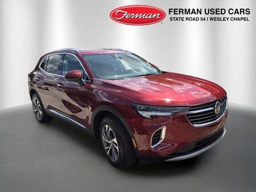 Cinnabar Metallic 2023 Buick Envision Essence