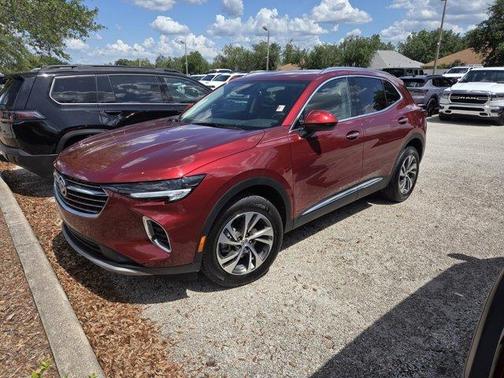 Cinnabar Metallic 2023 Buick Envision Essence