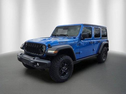 Hydro Blue Pearl 2026 Jeep Wrangler Sport