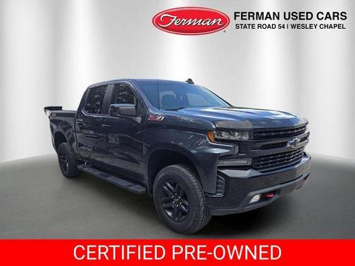 Shadow Gray Metallic 2021 Chevrolet Silverado 1500 LT Trail Boss