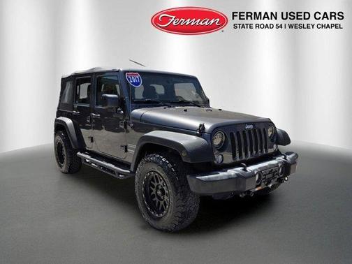 Granite Crystal Clearcoat Metallic 2017 Jeep Wrangler Unlimited Sport