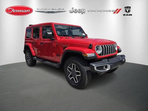 Firecracker Red Clearcoat 2026 Jeep Wrangler Sahara