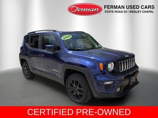 Jetset Blue Clearcoat 2020 Jeep Renegade Latitude