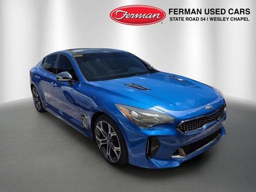 Blue 2018 Kia Stinger GT1