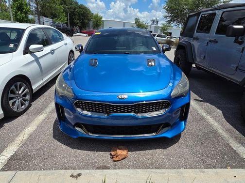 Blue 2018 Kia Stinger GT1