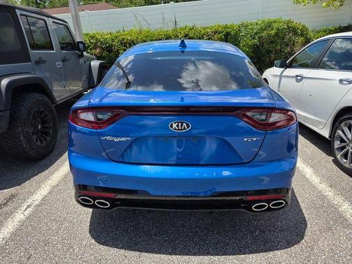 Blue 2018 Kia Stinger GT1