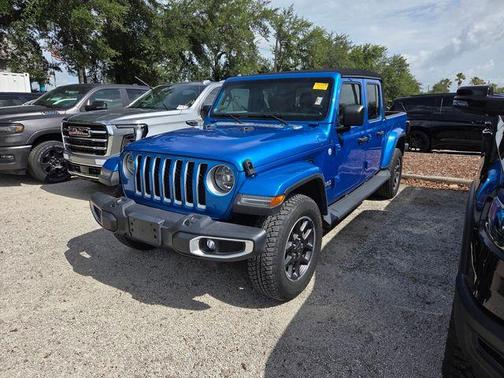 Hydro Blue Pearlcoat 2021 Jeep Gladiator Overland