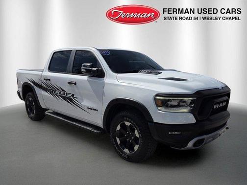 Bright White Clearcoat 2019 RAM 1500 Rebel