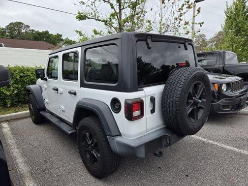 Bright White Clearcoat 2021 Jeep Wrangler Unlimited Sport Altitude