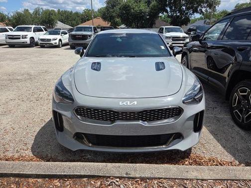 Ceramic Silver 2023 Kia Stinger GT-Line