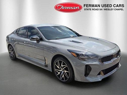 Ceramic Silver 2023 Kia Stinger GT-Line