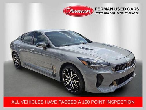 Ceramic Silver 2023 Kia Stinger GT-Line