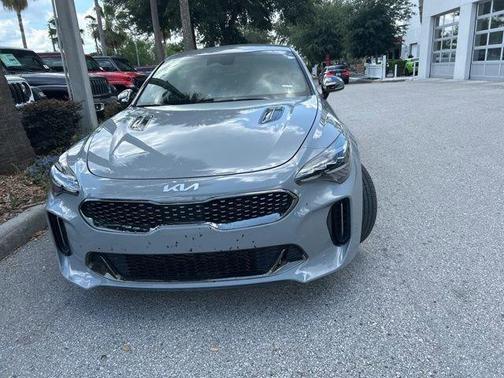 Ceramic Silver 2023 Kia Stinger GT-Line