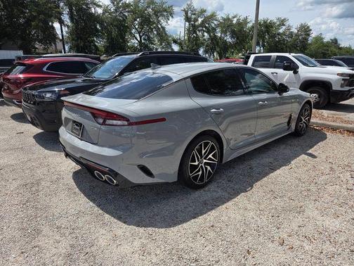 Ceramic Silver 2023 Kia Stinger GT-Line