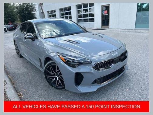 Ceramic Silver 2023 Kia Stinger GT-Line