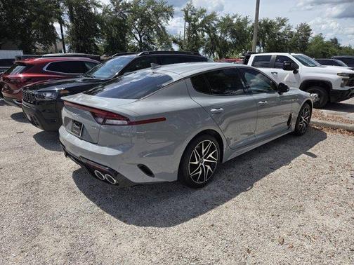 Ceramic Silver 2023 Kia Stinger GT-Line