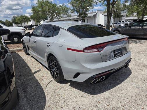 Ceramic Silver 2023 Kia Stinger GT-Line