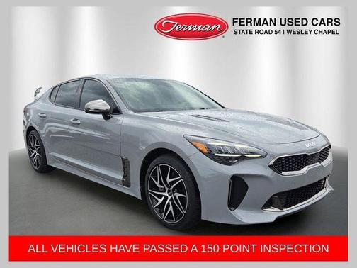 Ceramic Silver 2023 Kia Stinger GT-Line