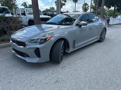 Ceramic Silver 2023 Kia Stinger GT-Line