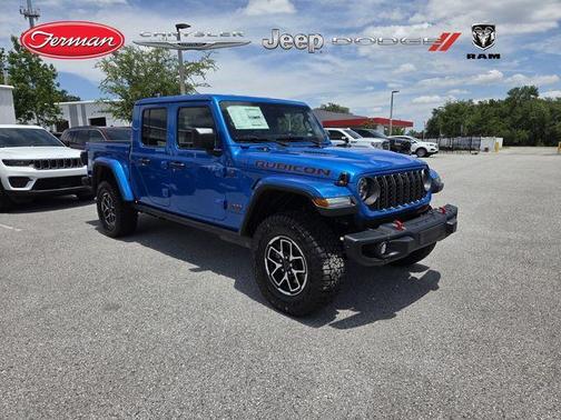 Hydro Blue Pearlcoat 2026 Jeep Gladiator Rubicon