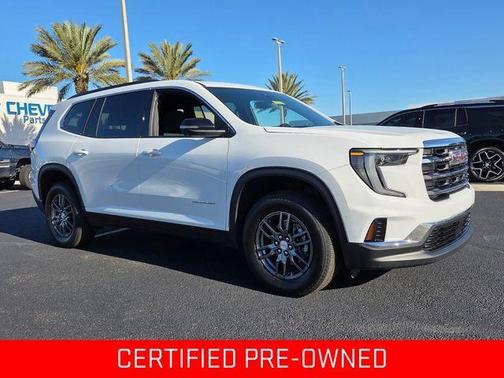 Summit White 2025 GMC Acadia Elevation