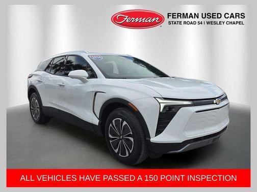 Summit White 2024 Chevrolet Blazer EV LT