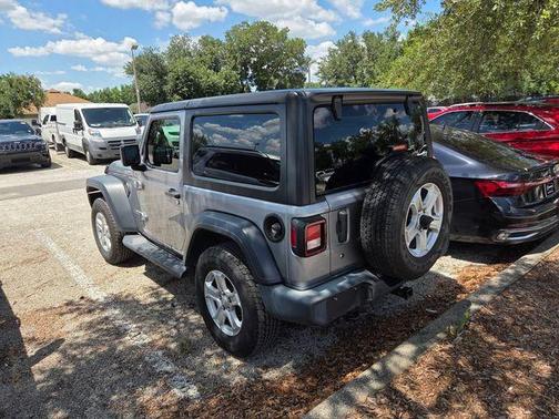 Billet Silver Metallic Clearcoat 2018 Jeep Wrangler Sport