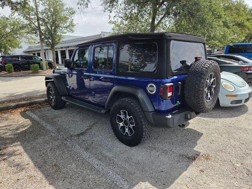 Ocean Blue Metallic 2020 Jeep Wrangler Unlimited Sport