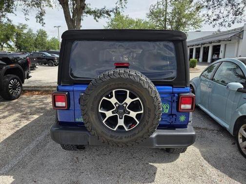 Ocean Blue Metallic 2020 Jeep Wrangler Unlimited Sport
